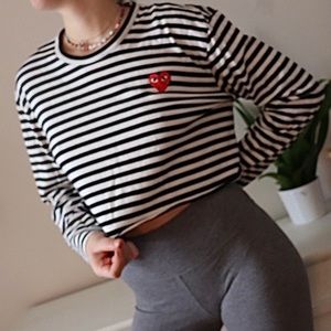 Comme des Garçons Cropped Long Sleeve